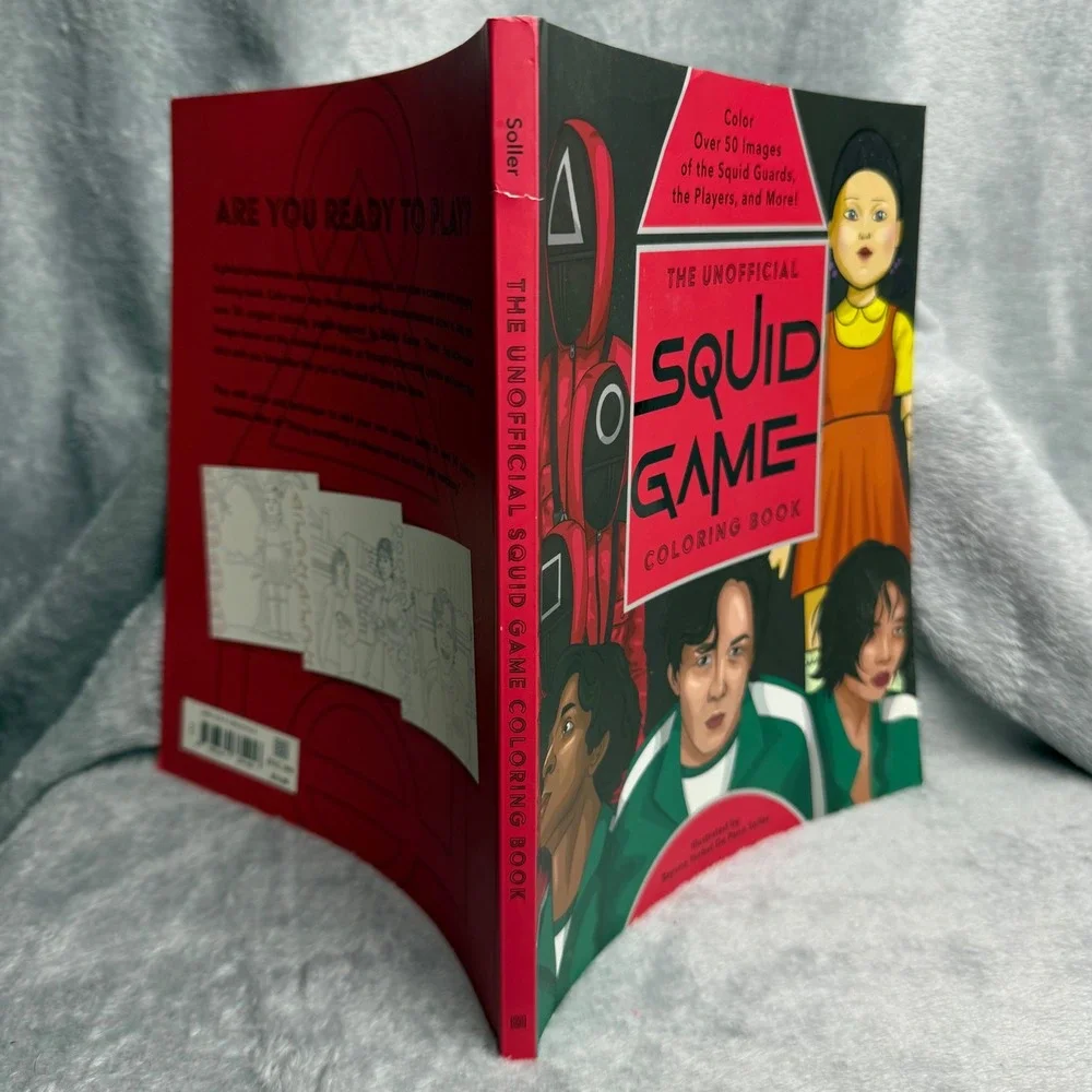 The Unofficial Squid Game Coloring Book Epic Ink Rayuna Ysabel De Pano Soller